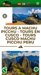 Mobile Screenshot of machupicchuviajesperu.com